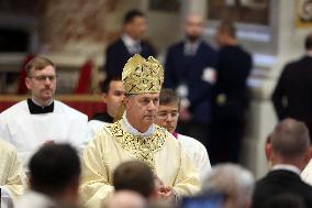 Eighth Mass of The Novendiali in Suffrage of Pope Francis - Vatican