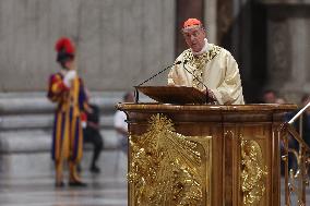Eighth Mass of The Novendiali in Suffrage of Pope Francis - Vatican