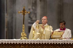 Eighth Mass of The Novendiali in Suffrage of Pope Francis - Vatican
