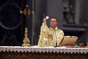 Eighth Mass of The Novendiali in Suffrage of Pope Francis - Vatican