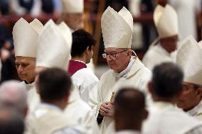 Eighth Mass of The Novendiali in Suffrage of Pope Francis - Vatican