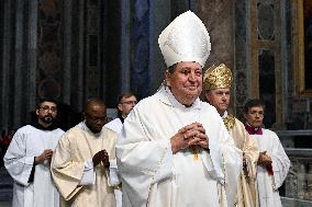Eighth Mass of The Novendiali in Suffrage of Pope Francis - Vatican