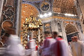 Eighth Mass of The Novendiali in Suffrage of Pope Francis - Vatican