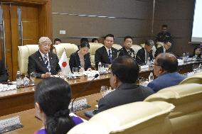 Japan defense minister in Sri Lanka