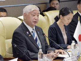 Japan defense minister in Sri Lanka