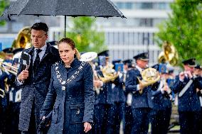 Commemoration at the National Merchant Navy Monument - Rotterdam