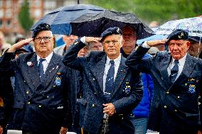Commemoration at the National Merchant Navy Monument - Rotterdam