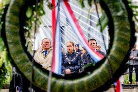 Commemoration at the National Merchant Navy Monument - Rotterdam