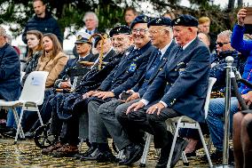 Commemoration at the National Merchant Navy Monument - Rotterdam