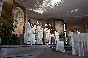 Cardinal Elector Fridolin Ambongo Besungu Celebrates A Mass - Rome