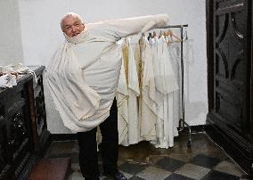 Cardinal Jean-Marc Aveline Celebrates a Mass - Rome