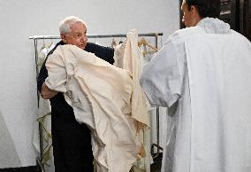 Cardinal Jean-Marc Aveline Celebrates a Mass - Rome