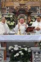 Cardinal Jean-Marc Aveline Celebrates a Mass - Rome