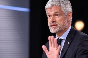 Laurent Wauquiez On Dimanche En Politique - Paris