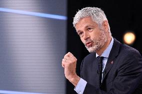 Laurent Wauquiez On Dimanche En Politique - Paris