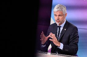 Laurent Wauquiez On Dimanche En Politique - Paris