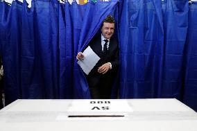 Romanian Presidential Election Rerun Voting - Bucharest