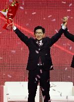 Ex-minister Kim becomes S. Korean conservatives' presidential pick