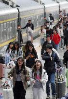 May Day Holiday Transport Passengers