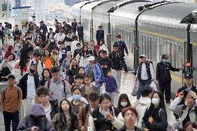 May Day Holiday Transport Passengers