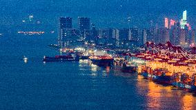 Qingdao Port Container Export
