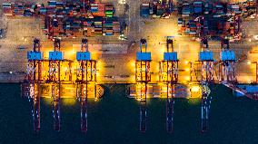 Qingdao Port Container Export