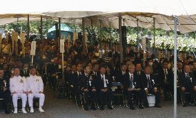 Memorial ceremony for over 1,000 kamikaze pilots