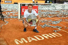 Casper Ruud Wins Mutua Madrid Open - Madrid