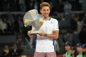 Casper Ruud Wins Mutua Madrid Open - Madrid