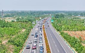 Highway Return Peak in Chuzhou