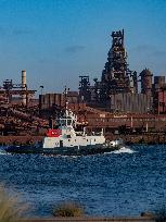 Arcelor Mittal Dunkerque Steel Production Site - France