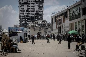 Daily Life of the Displaced in Gaza