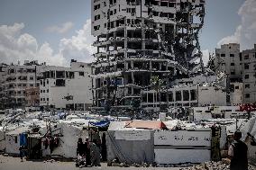 Daily Life of the Displaced in Gaza