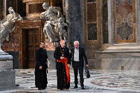 Cardinals at Ninth Novemdiales Mass - Vatican