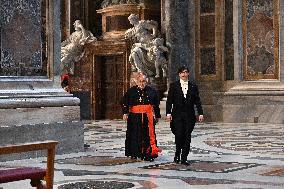 Cardinals at Ninth Novemdiales Mass - Vatican