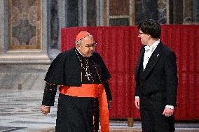 Cardinals at Ninth Novemdiales Mass - Vatican