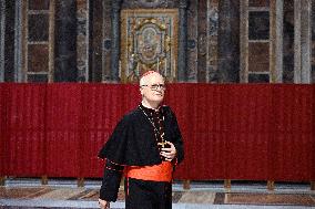 Cardinals at Ninth Novemdiales Mass - Vatican