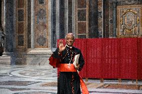 Cardinals at Ninth Novemdiales Mass - Vatican