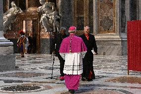 Cardinals at Ninth Novemdiales Mass - Vatican