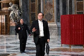 Cardinals at Ninth Novemdiales Mass - Vatican