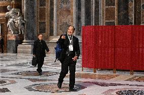Cardinals at Ninth Novemdiales Mass - Vatican