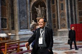 Cardinals at Ninth Novemdiales Mass - Vatican