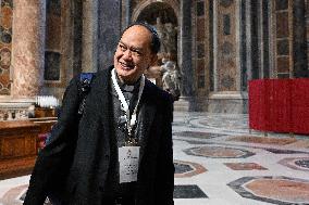 Cardinals at Ninth Novemdiales Mass - Vatican