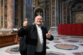 Cardinals at Ninth Novemdiales Mass - Vatican