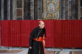 Cardinals at Ninth Novemdiales Mass - Vatican