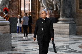 Cardinals at Ninth Novemdiales Mass - Vatican