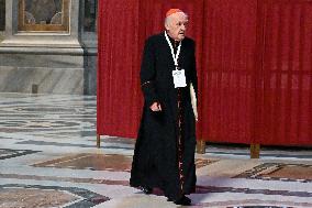 Cardinals at Ninth Novemdiales Mass - Vatican