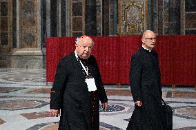 Cardinals at Ninth Novemdiales Mass - Vatican