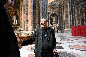 Cardinals at Ninth Novemdiales Mass - Vatican
