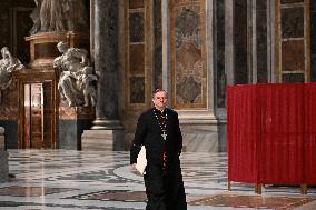 Cardinals at Ninth Novemdiales Mass - Vatican